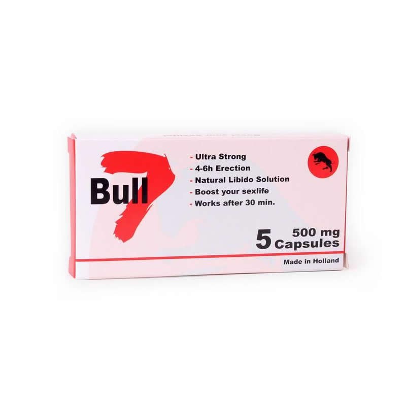 Bull 7 - 5 Erectie Capsules